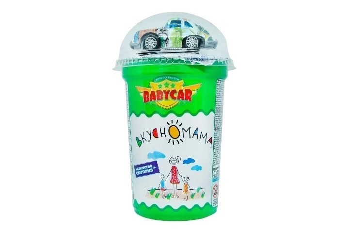 Кукурузные шарики с игрушкой для мальчика Babycar
