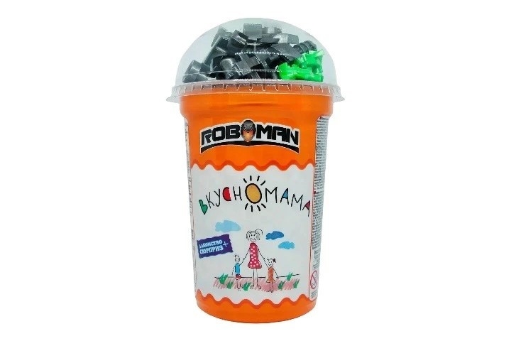Кукурузные шарики с игрушкой для мальчика Roboman