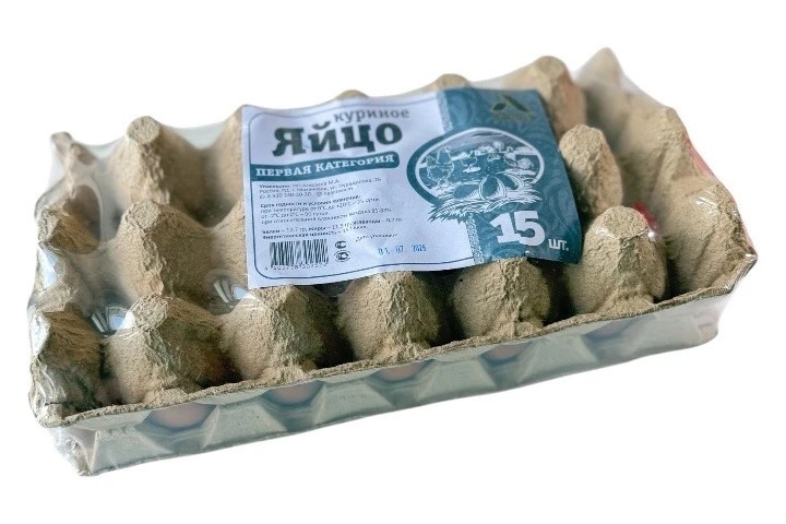 Яйцо куриное С1 15 шт