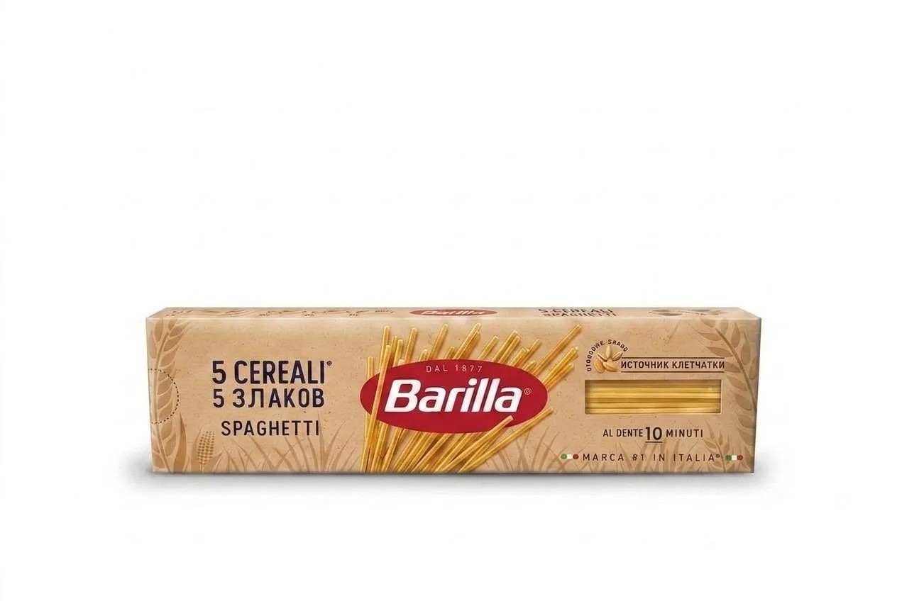 Макароны Спагетти №5 5 злаков Barilla 450 г