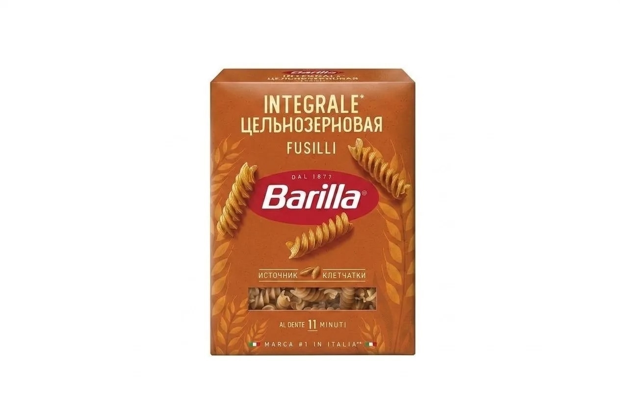 Макароны Fusilli цельнозерновые Barilla 450 г