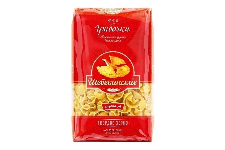 Макароны грибочки №410 Шебекинские 350 г