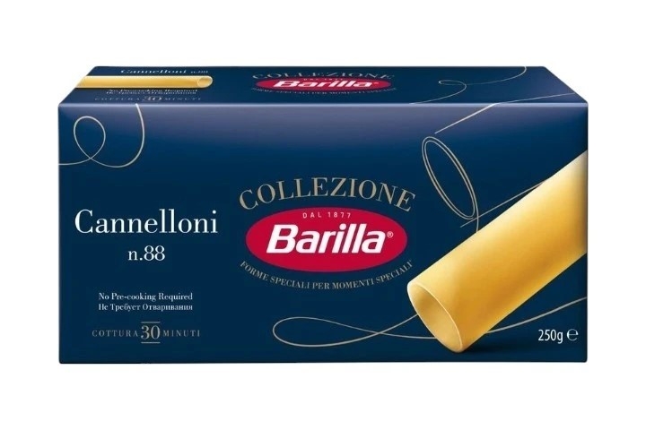 Макароны Каннеллони (трубочки большие) Barilla 250 г