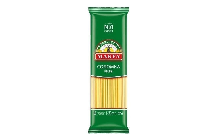 Макароны Соломка №28 Макфа 400 г
