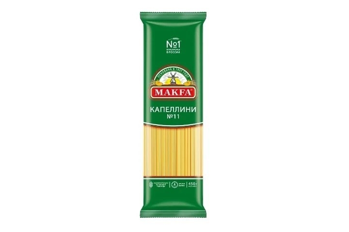 Макароны Капеллини №11 Макфа в/с 450 г