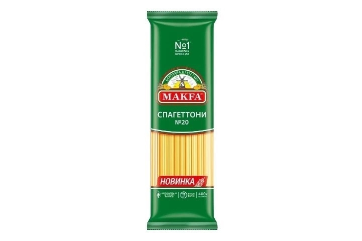 Макароны Спагеттони №20 Макфа 400 г