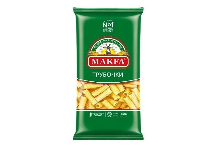 Макароны Трубочки Макфа 450 г