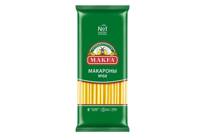 Макароны длинные Макфа в/с 500 г