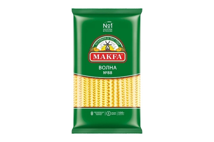 Макароны Волна Макфа в/с 500 г