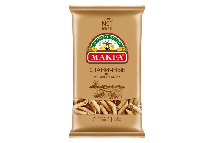 Макароны Перья Станичные Макфа 2с 400 г