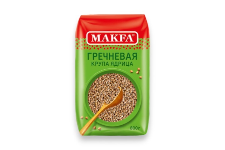 Гречка ядрица Макфа 800 г