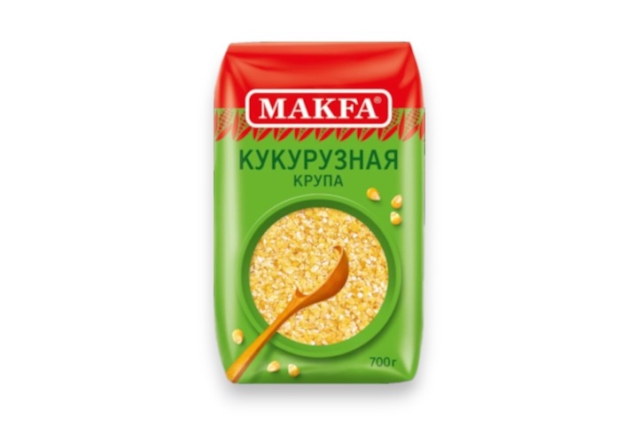 Крупа кукурузная Макфа 700 г