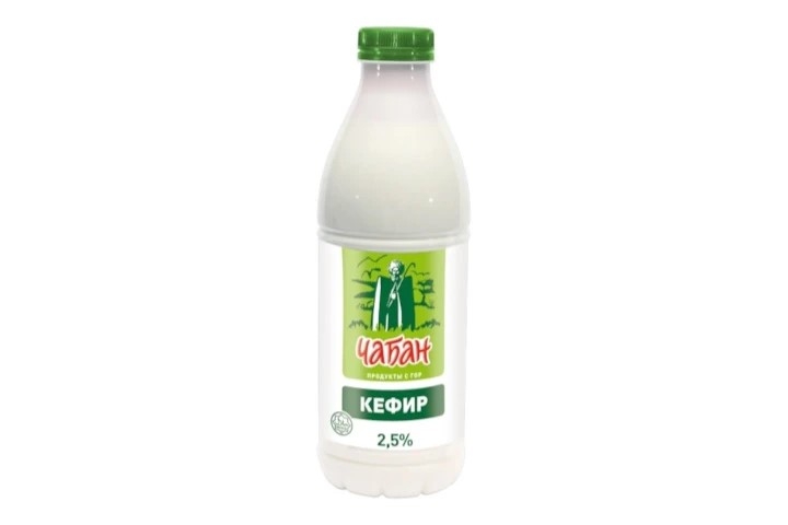 Кефир Чабан 2,5% бут 0,9 л