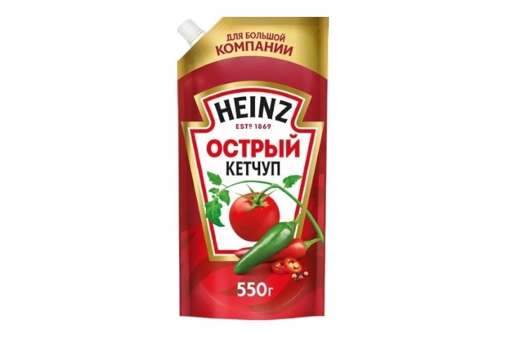 Кетчуп Хайнц острый 550 г