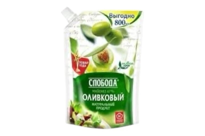 Майонез Оливковый Слобода 800 г