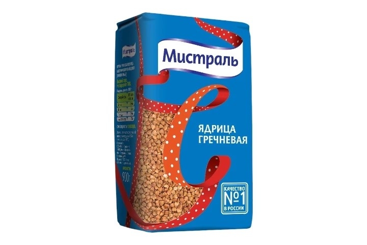 Гречка ядрица Мистраль 900 г