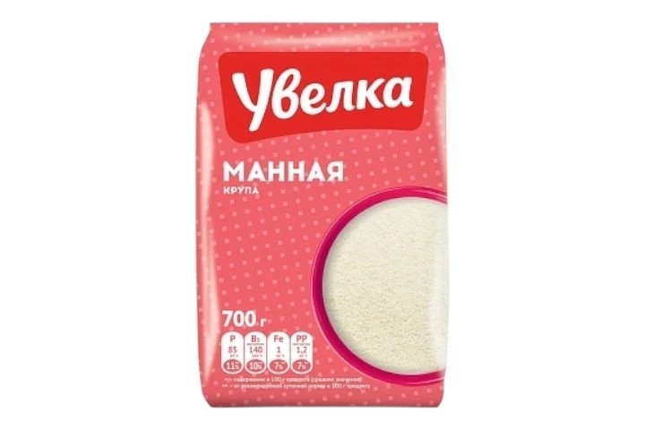 Манка Увелка 800 г