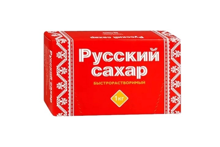 Сахар белый кусковой Русский сахар 1 кг