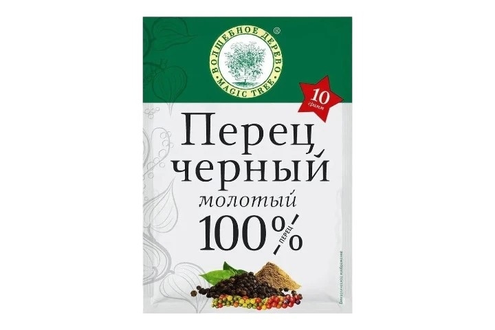 Перец черный молотой Волшебное дерево 10 г