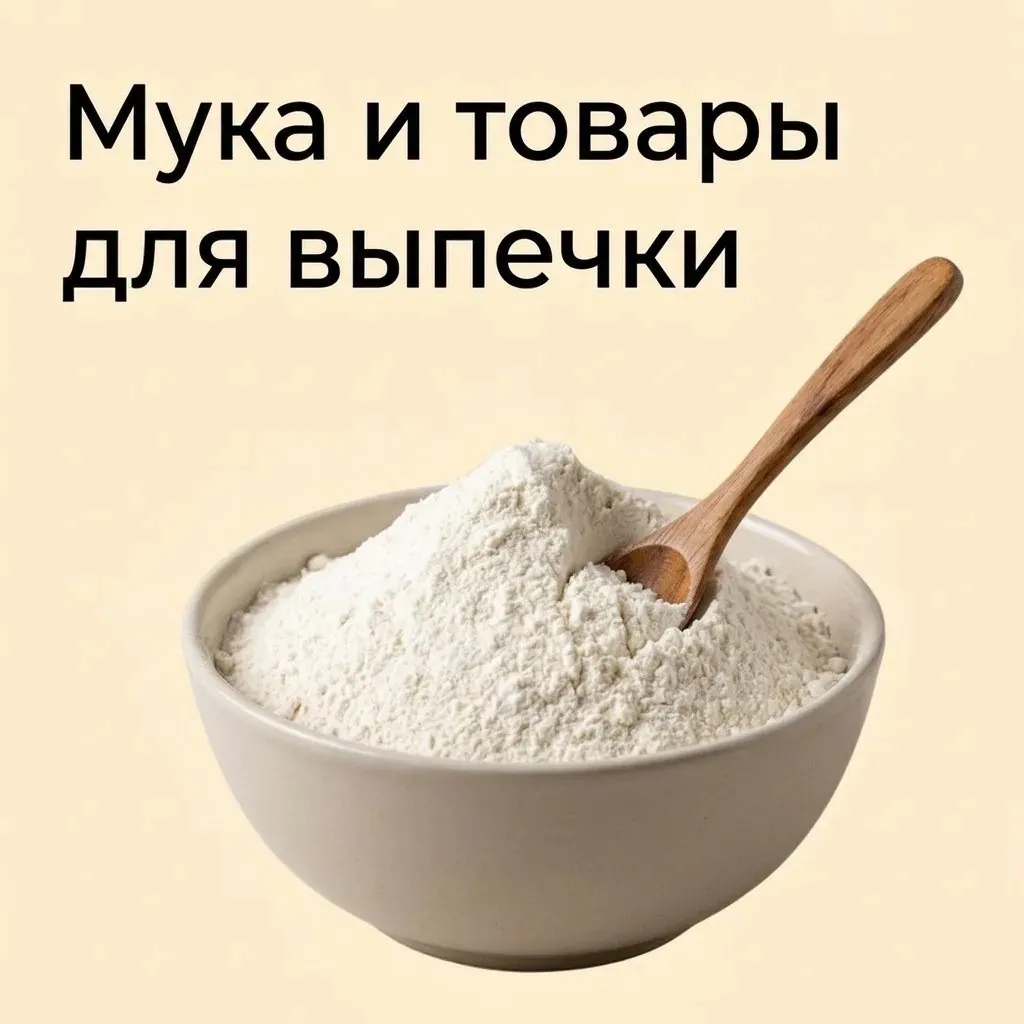 Мука и товары для выпечки